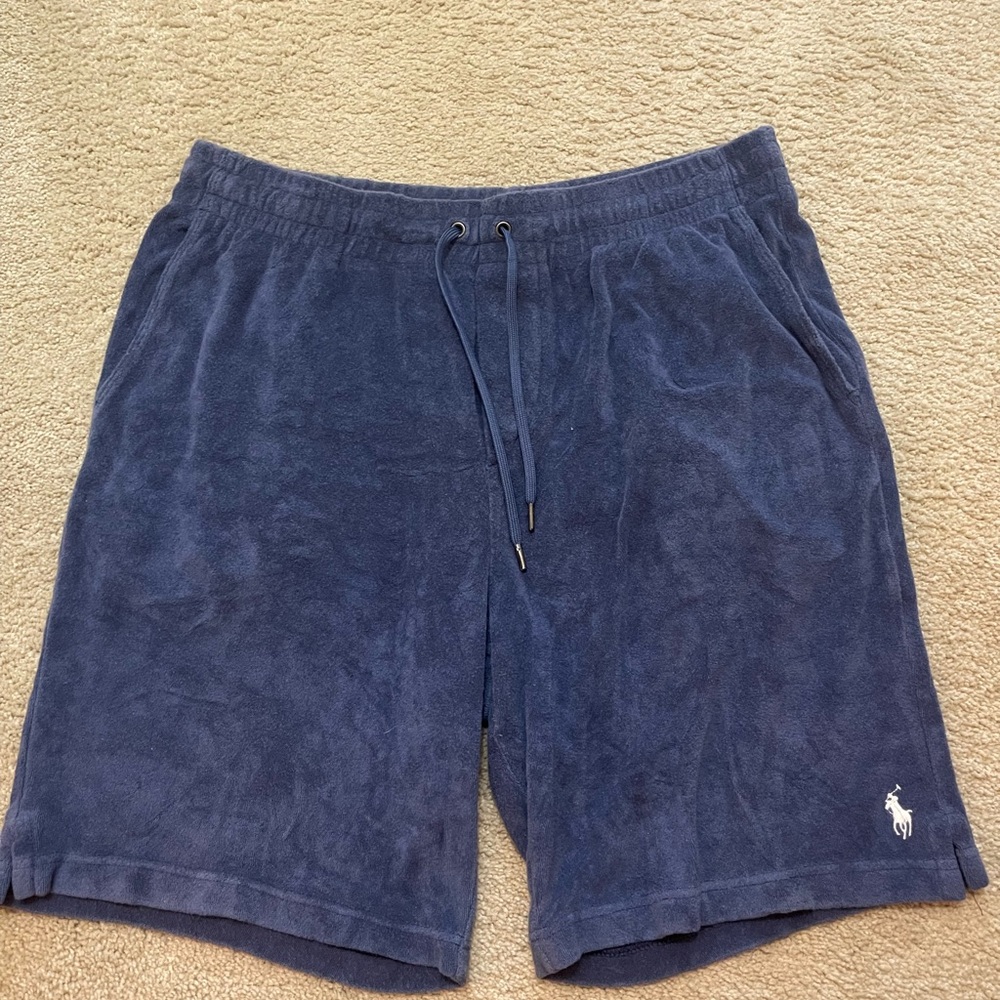 Ralph Lauren Men's Navy Athletic Shorts